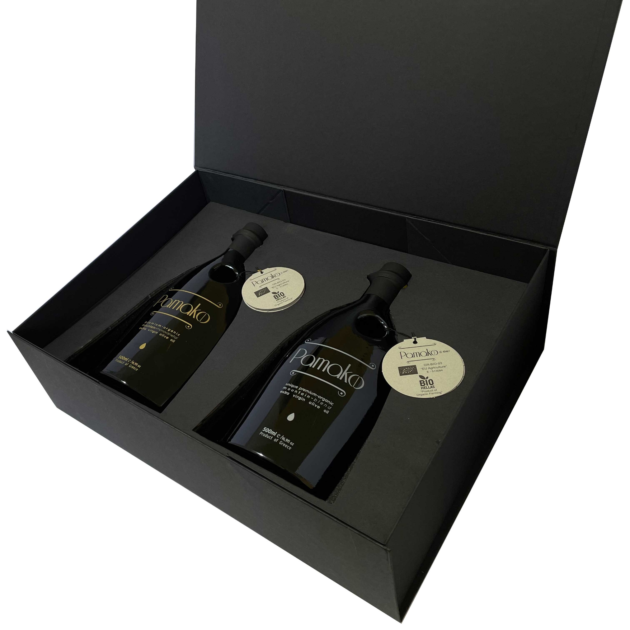 Coffret Cadeau De Luxe Huile D Olive Extra Vierge Premium Pamako X