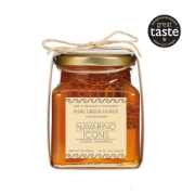 Pure Greek Honey with fresh honeycomb 400g Navarino Icons