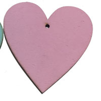 Pink Wooden Heart [+€2.00]